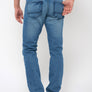 Recycled jeans pants - Straight cut - Light tone