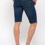 Short jean recyclé - Coupe slim - Ton clair