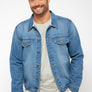Veste en jean recyclé- Ton clair
