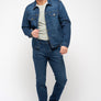 Veste en jean recyclé - Ton foncé