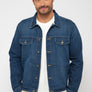 Veste en jean recyclé - Ton foncé