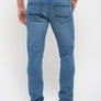 Pantalon jean recyclé - Coupe slim - Ton clair