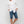 Recycled jean shorts - Slim fit - Light tone